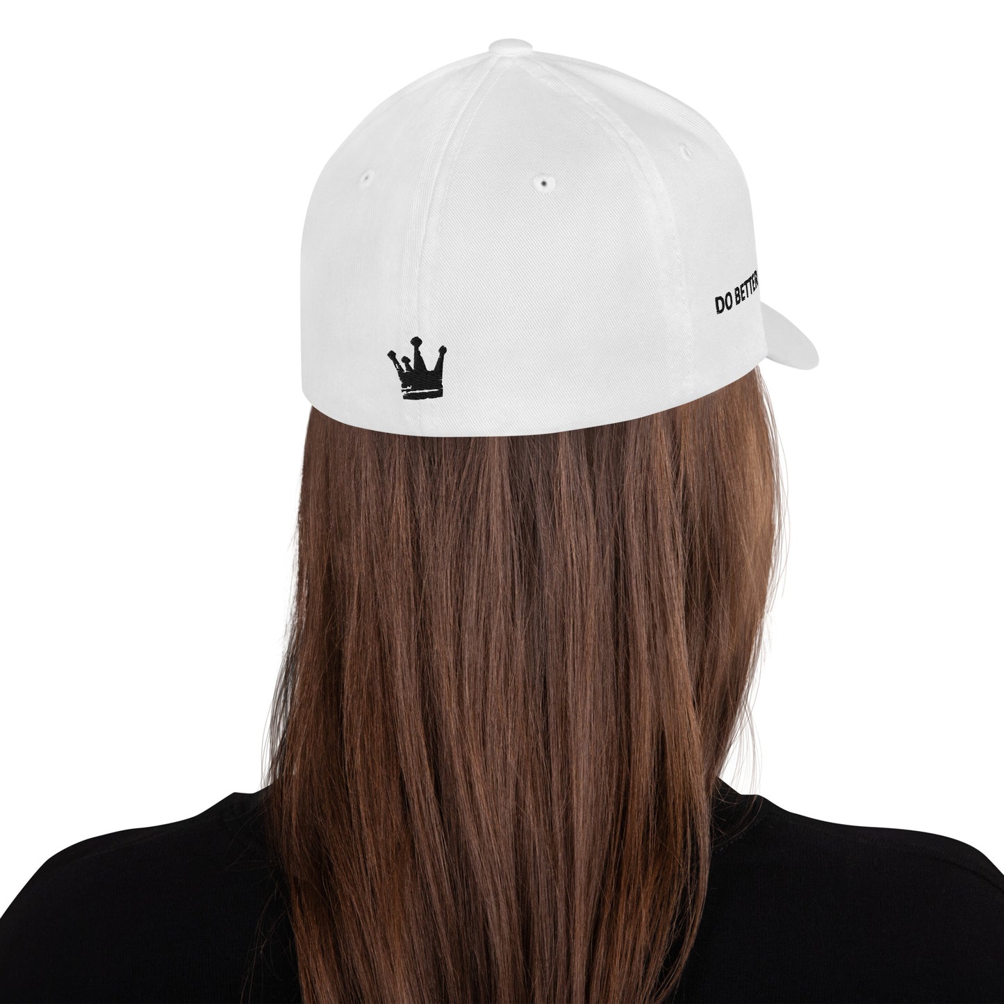 WHITE LOVE BETTER - FLEX FIT HAT