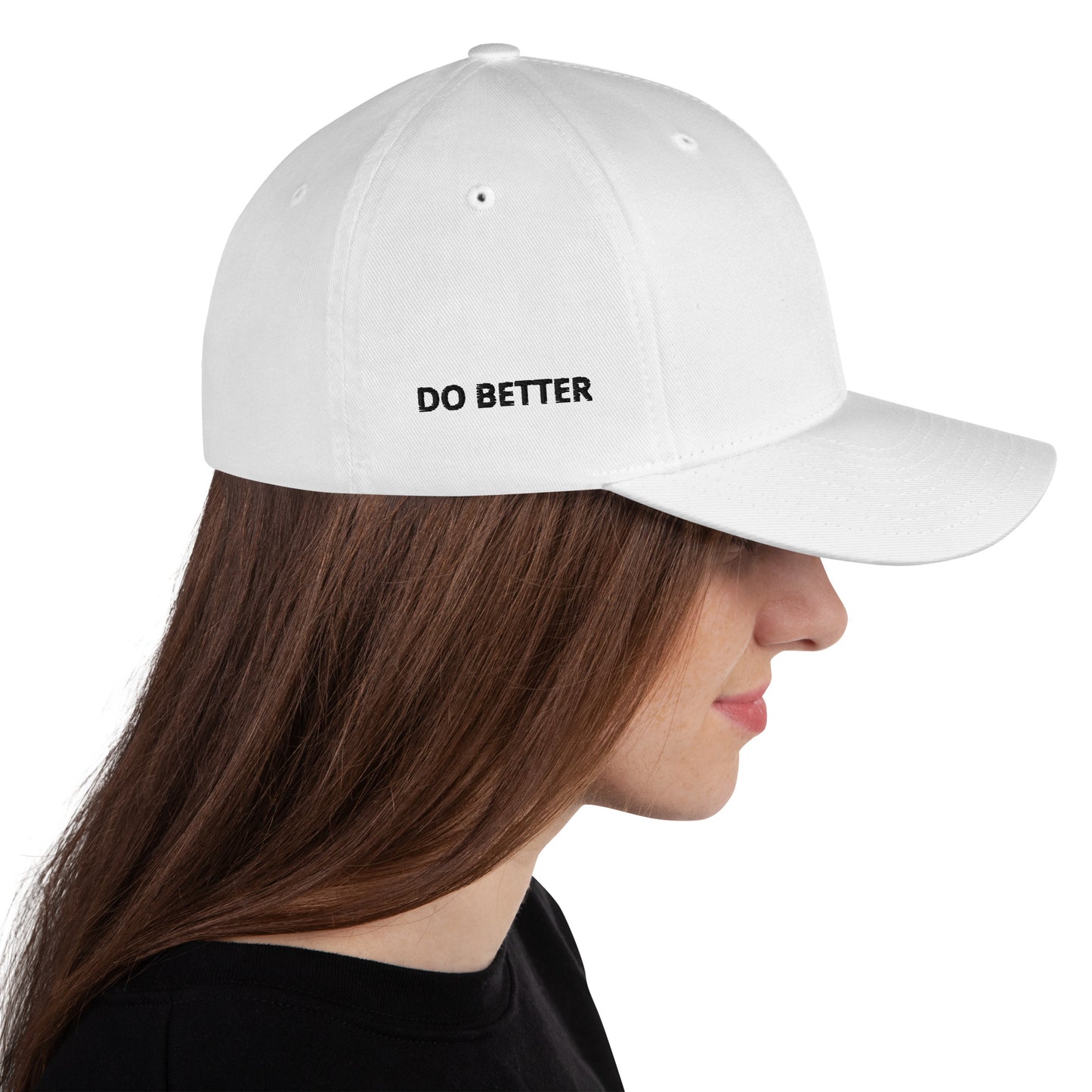 WHITE LOVE BETTER - FLEX FIT HAT