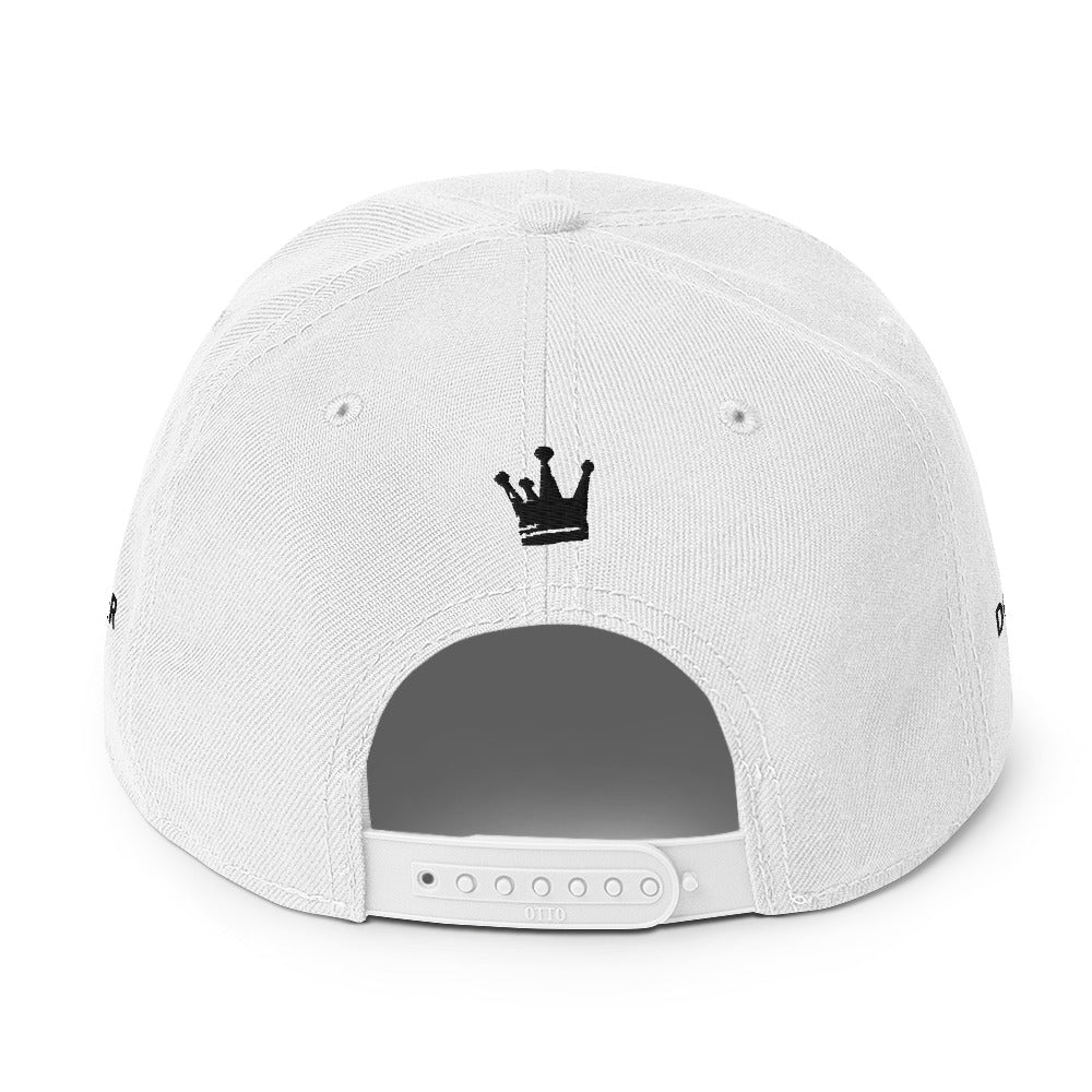 White LOVE BETTER Snapback Hat