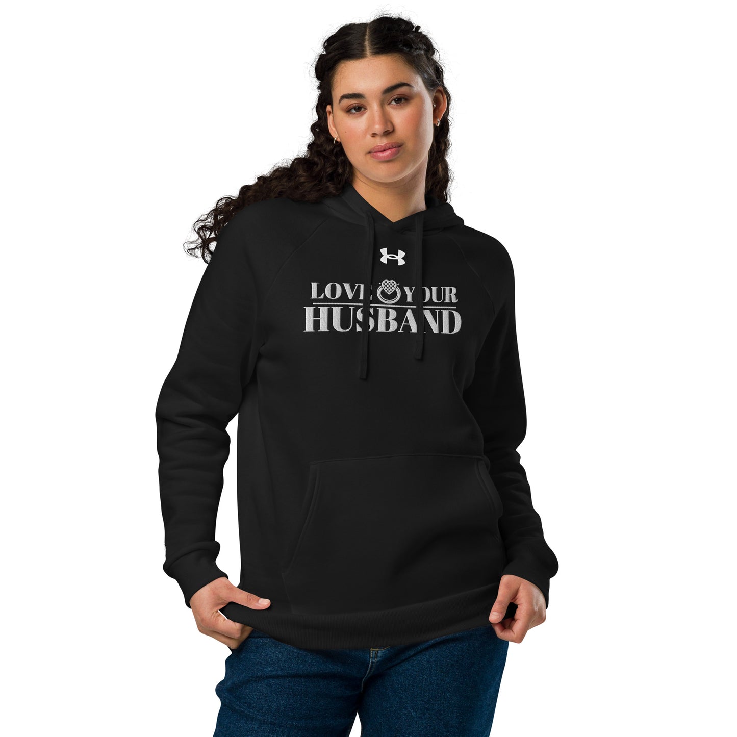 LOVE YOUR HUSBAND Under Armour® hoodie