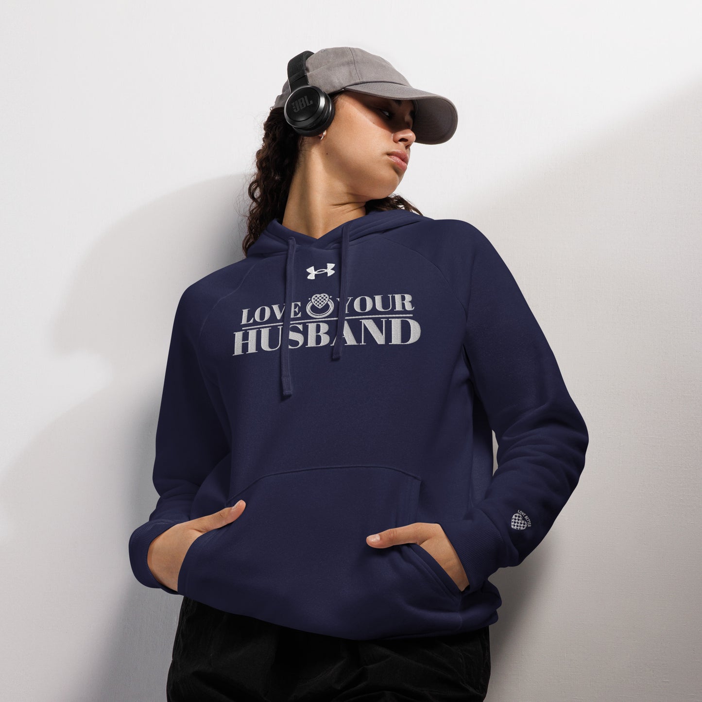 LOVE YOUR HUSBAND Under Armour® hoodie