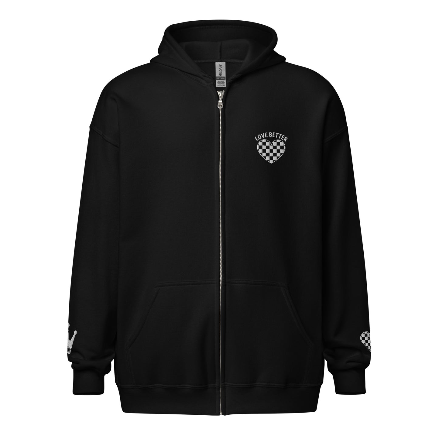 LOVE BETTER “The Staple Zip” Unisex heavy blend zip hoodie