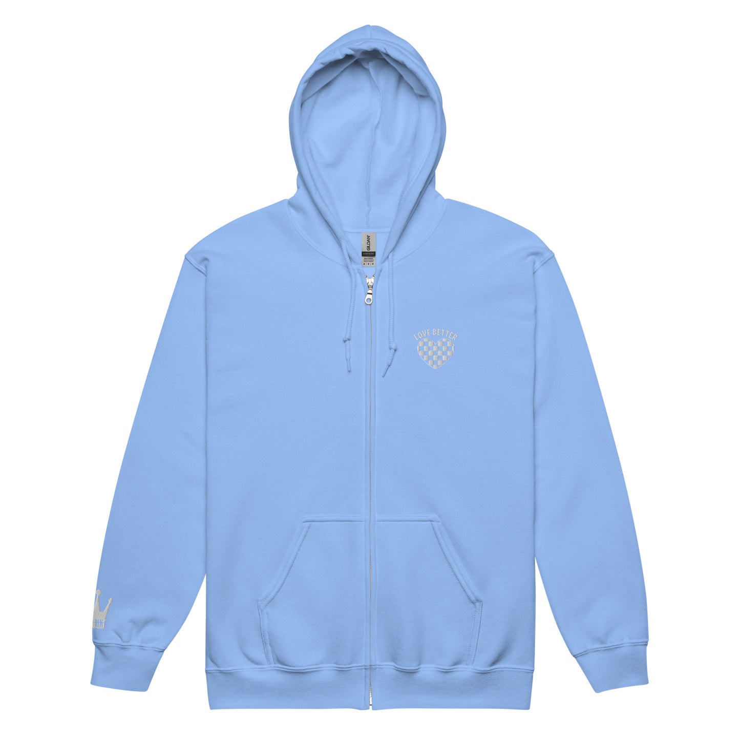 LOVE BETTER "STAPLE ZIP" Unisex heavy blend zip hoodie