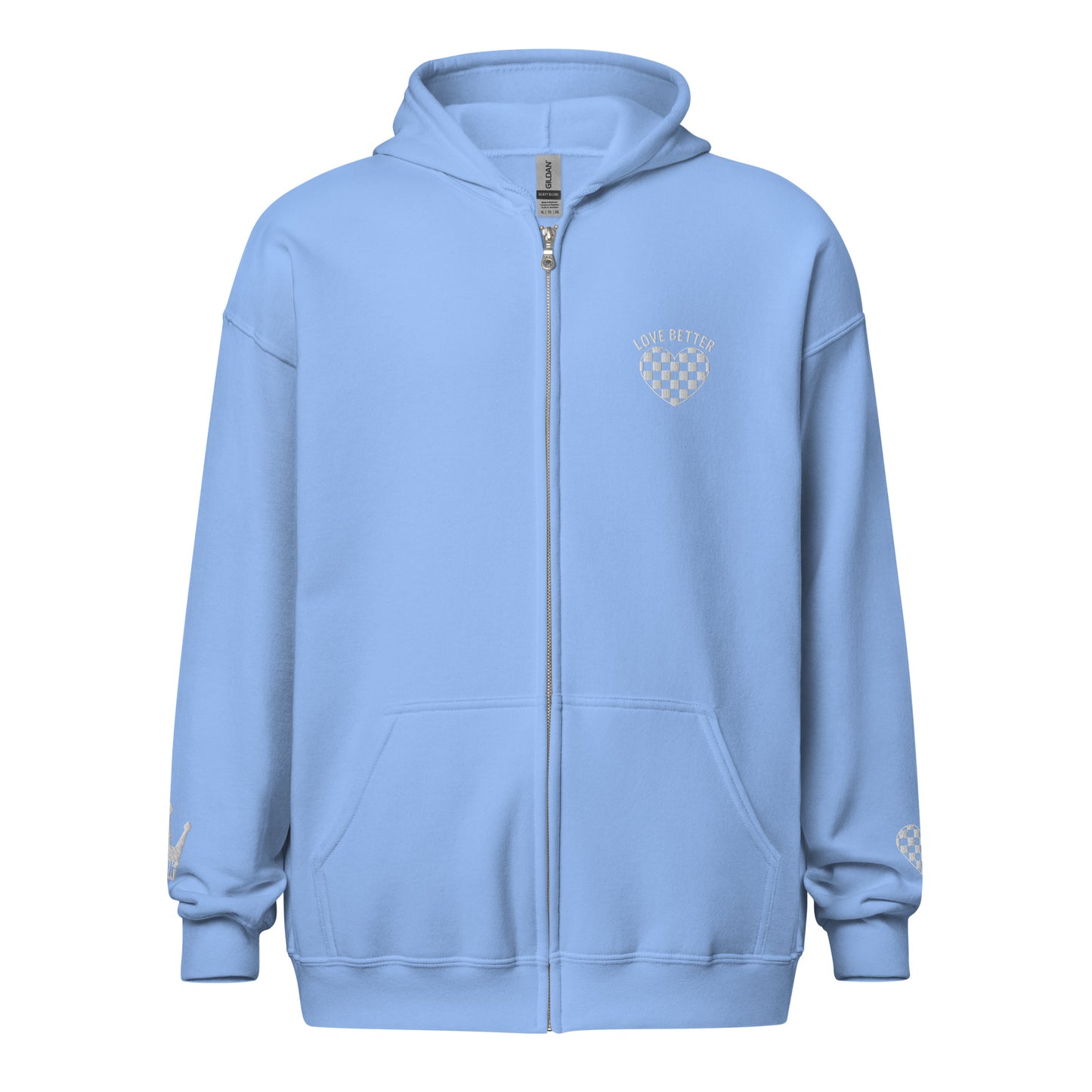 LOVE BETTER “The Staple Zip” Unisex heavy blend zip hoodie