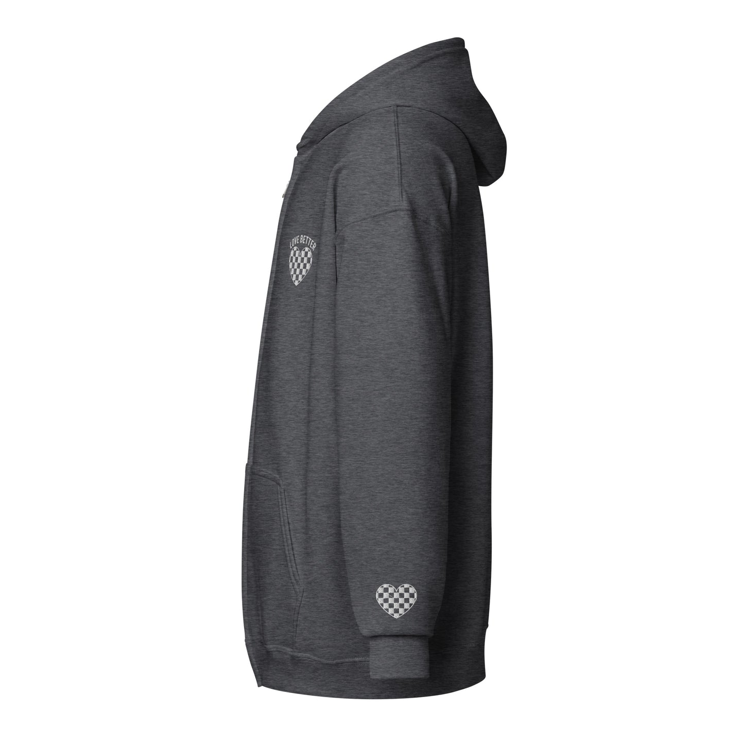 LOVE BETTER “The Staple Zip” Unisex heavy blend zip hoodie