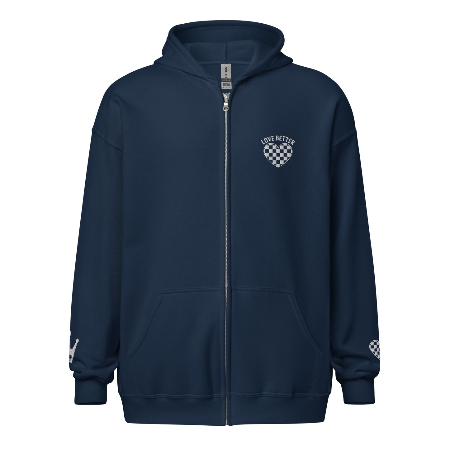 LOVE BETTER “The Staple Zip” Unisex heavy blend zip hoodie