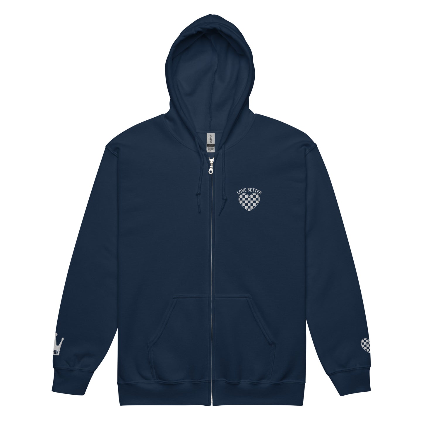 LOVE BETTER “The Staple Zip” Unisex heavy blend zip hoodie
