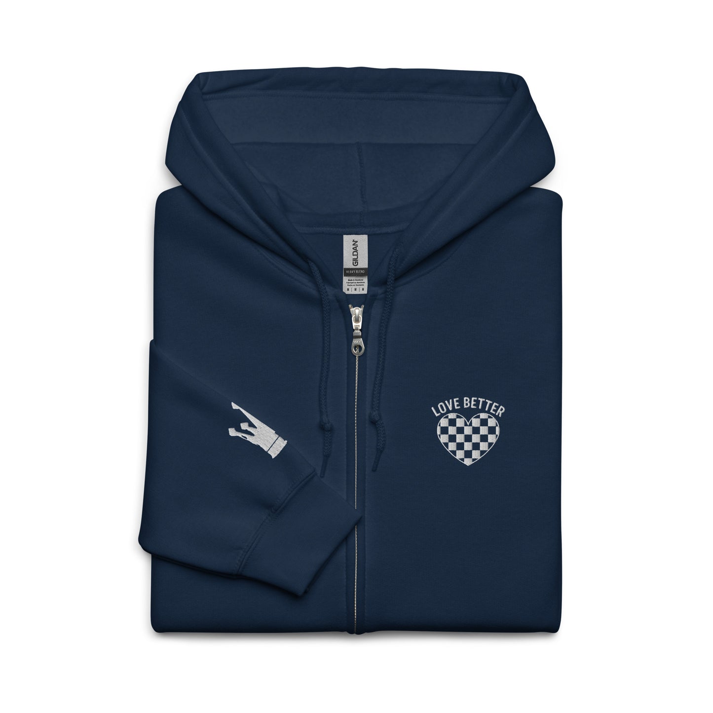 LOVE BETTER “The Staple Zip” Unisex heavy blend zip hoodie