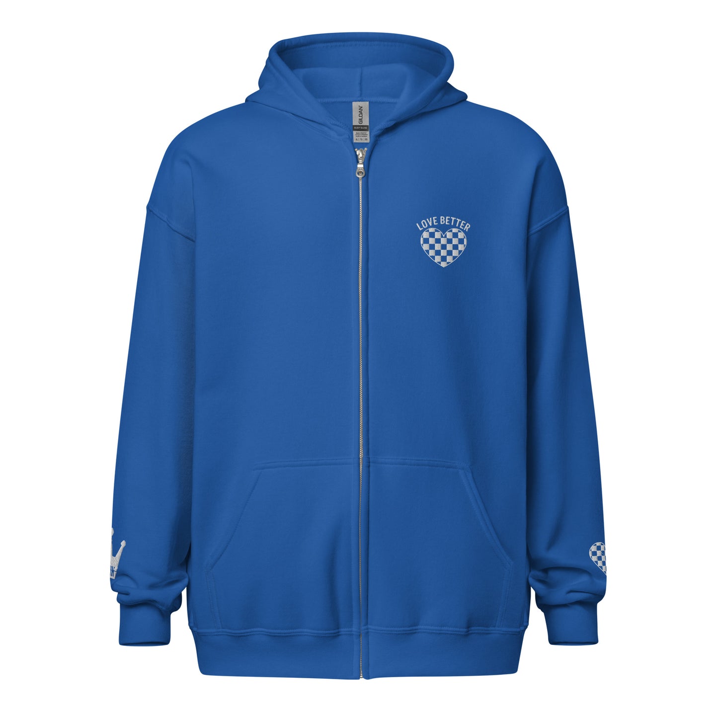 LOVE BETTER “The Staple Zip” Unisex heavy blend zip hoodie