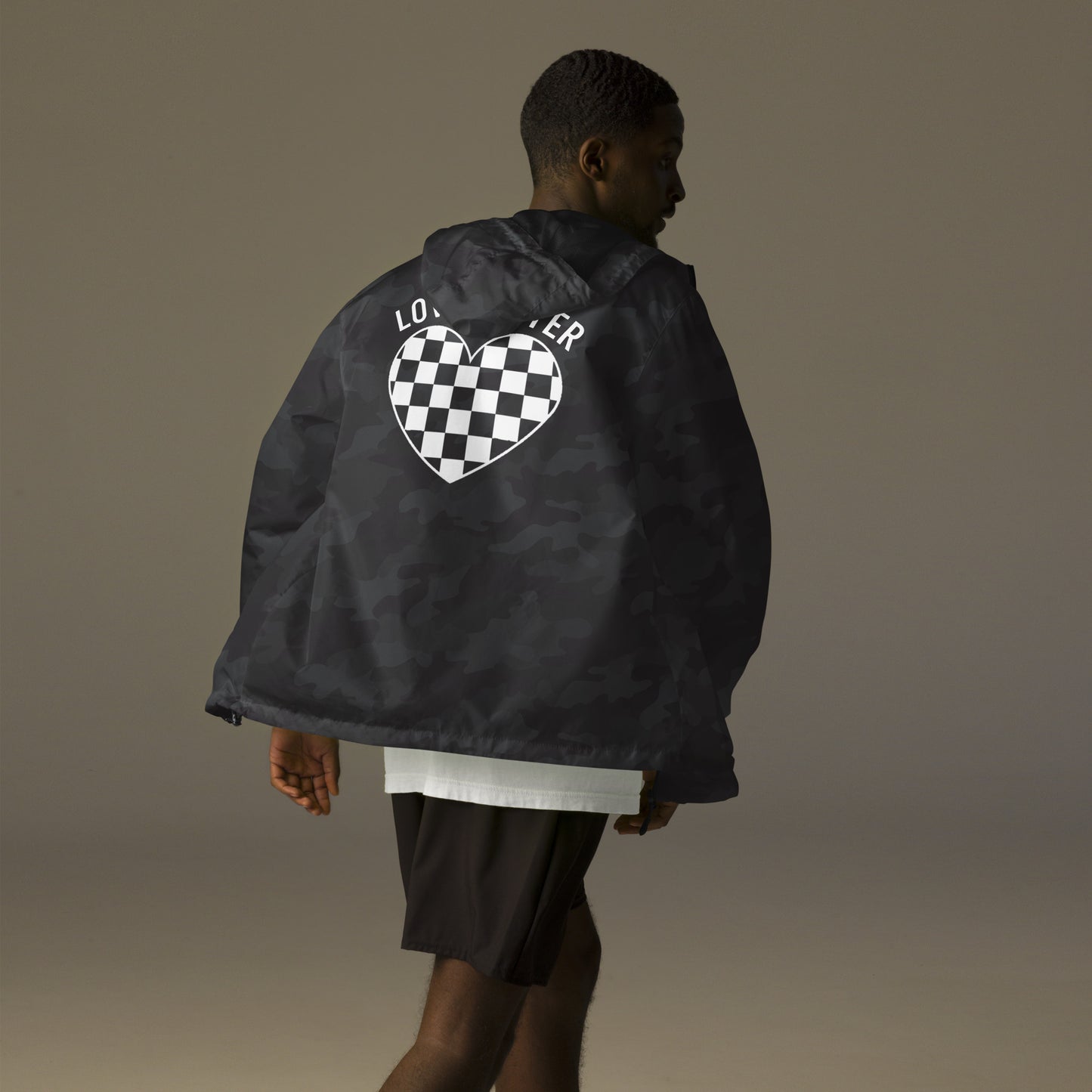 LOBE BETTER "THE BREAKER" Unisex lightweight zip up windbreaker