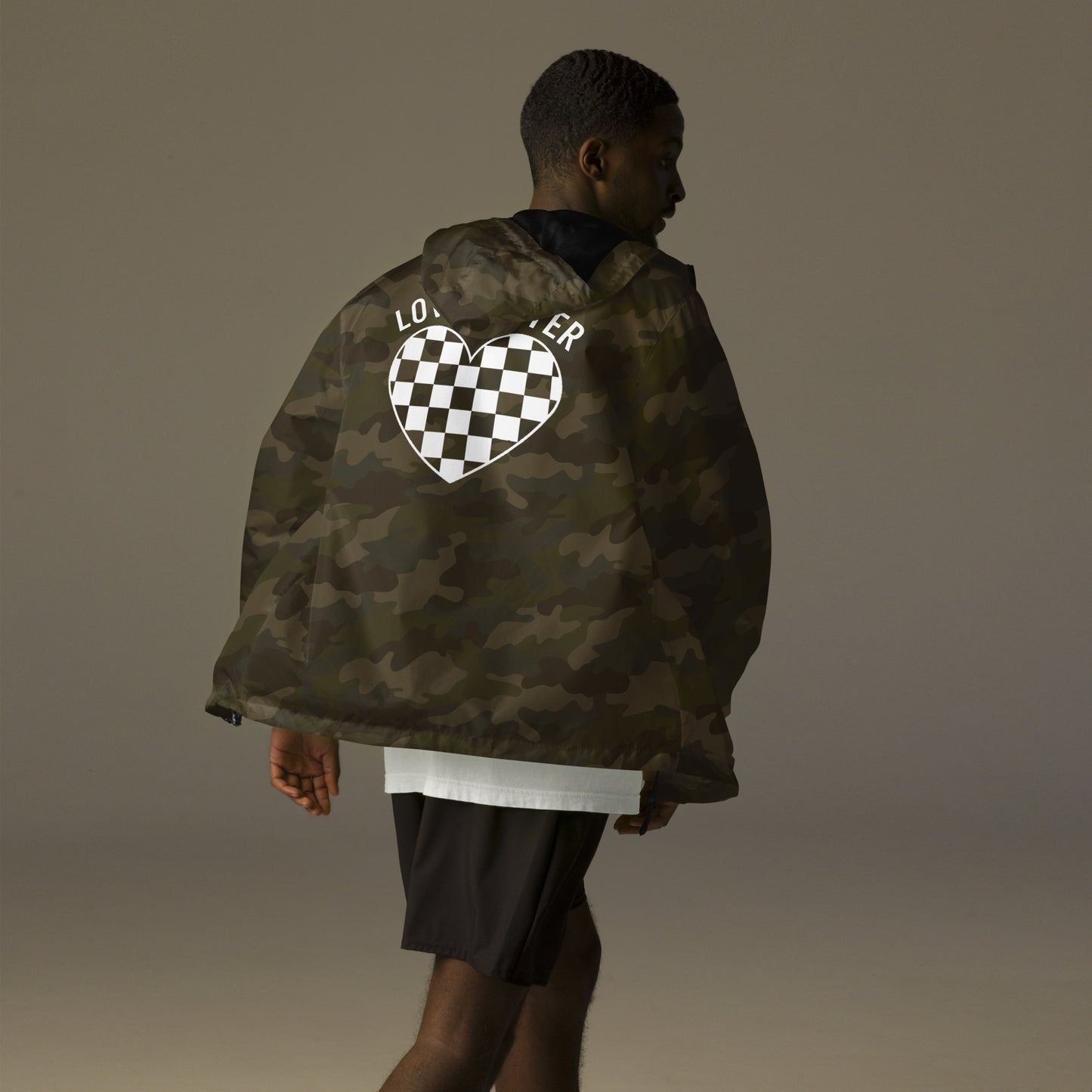 LOBE BETTER "THE BREAKER" Unisex lightweight zip up windbreaker