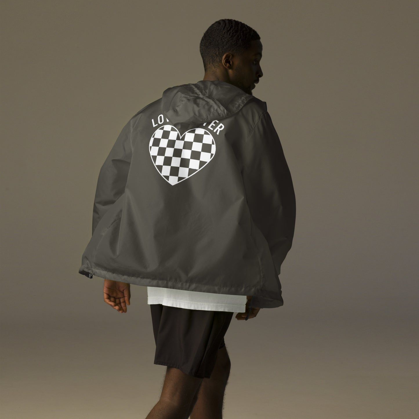 LOBE BETTER "THE BREAKER" Unisex lightweight zip up windbreaker