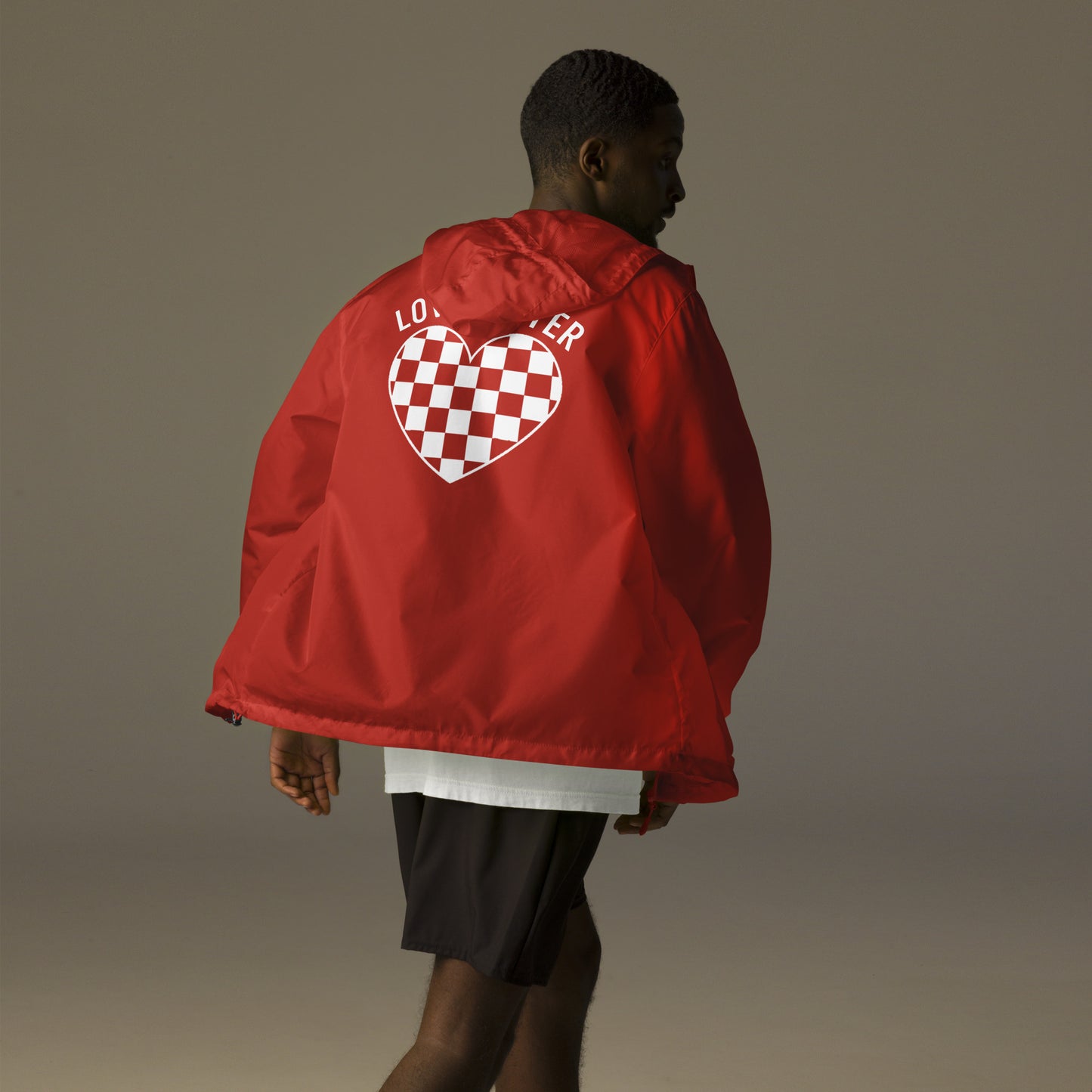 LOBE BETTER "THE BREAKER" Unisex lightweight zip up windbreaker