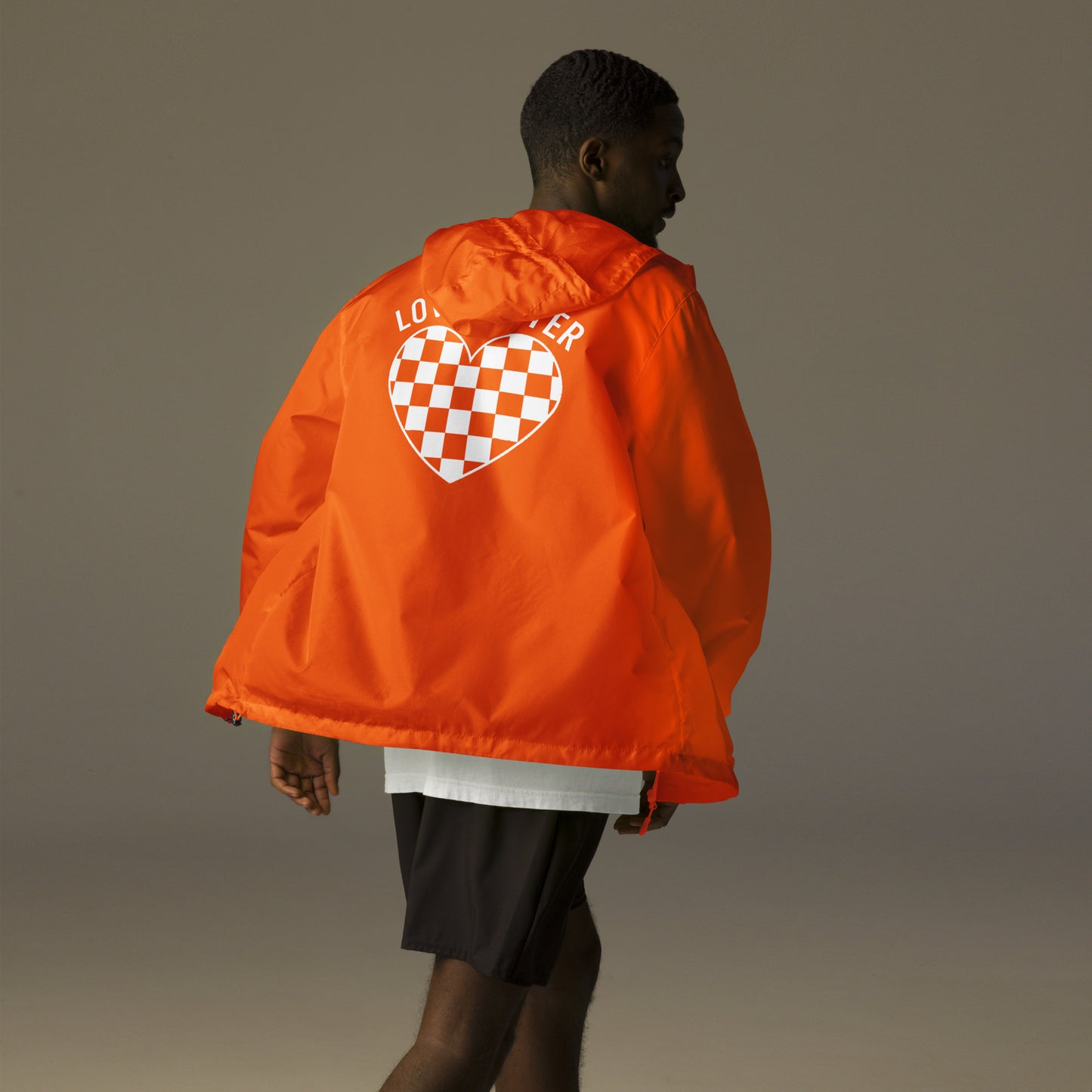LOBE BETTER "THE BREAKER" Unisex lightweight zip up windbreaker