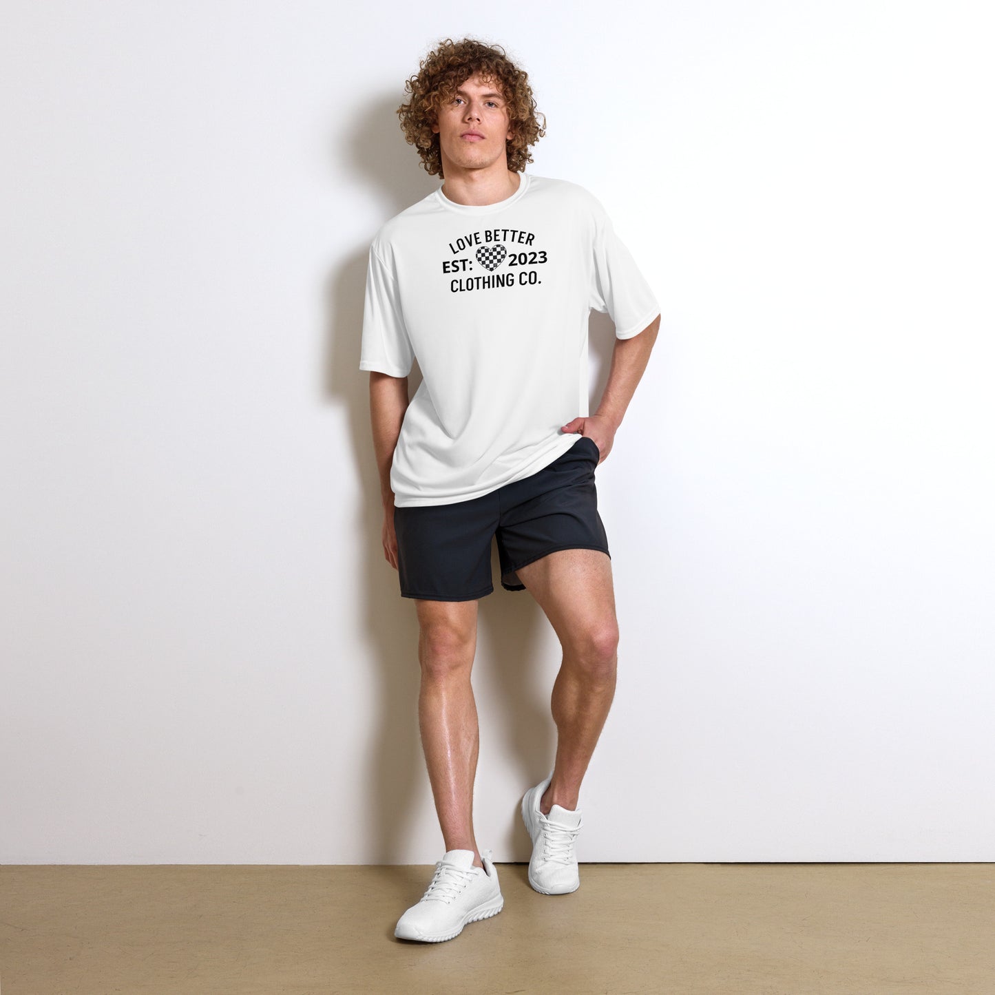 LOVE BETTER "THE CLASSIC" Unisex performance crew neck t-shirt