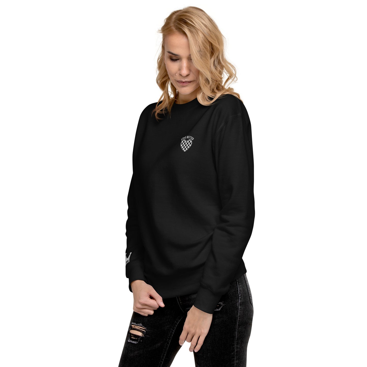 LOVE BETTER "STAPLE SWEAT" Unisex Premium Sweatshirt