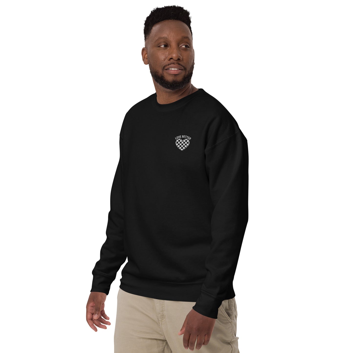 LOVE BETTER "STAPLE SWEAT" Unisex Premium Sweatshirt