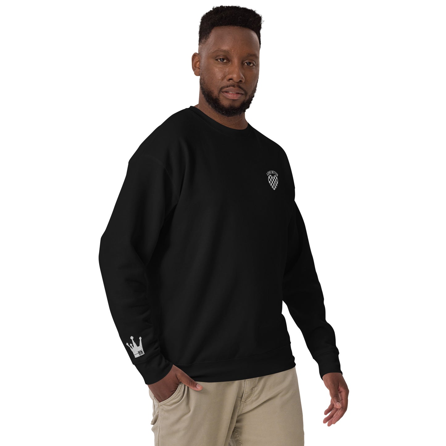 LOVE BETTER "STAPLE SWEAT" Unisex Premium Sweatshirt