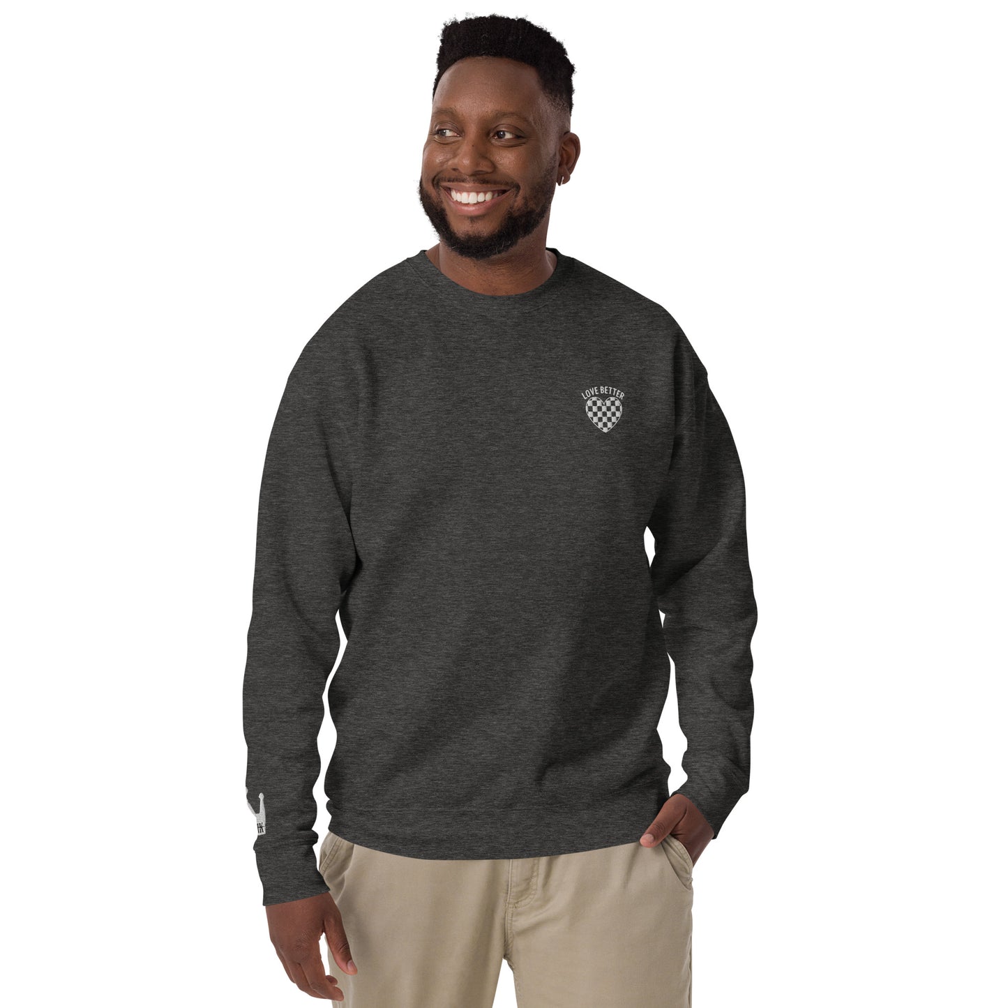 LOVE BETTER "STAPLE SWEAT" Unisex Premium Sweatshirt