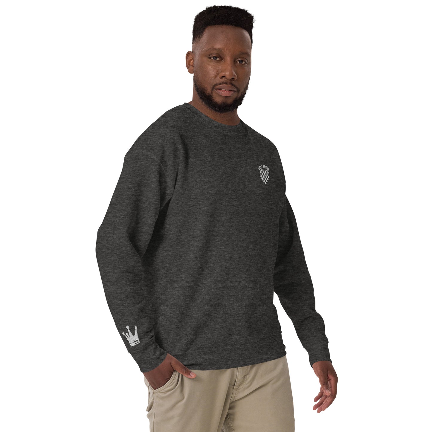LOVE BETTER "STAPLE SWEAT" Unisex Premium Sweatshirt