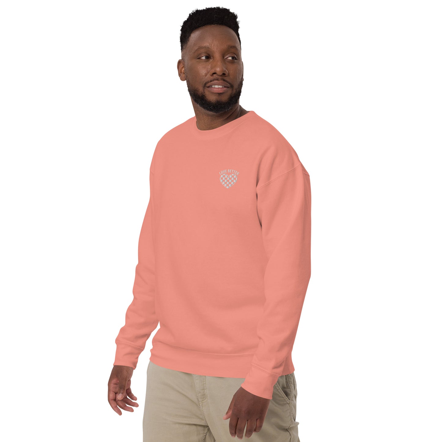 LOVE BETTER "STAPLE SWEAT" Unisex Premium Sweatshirt