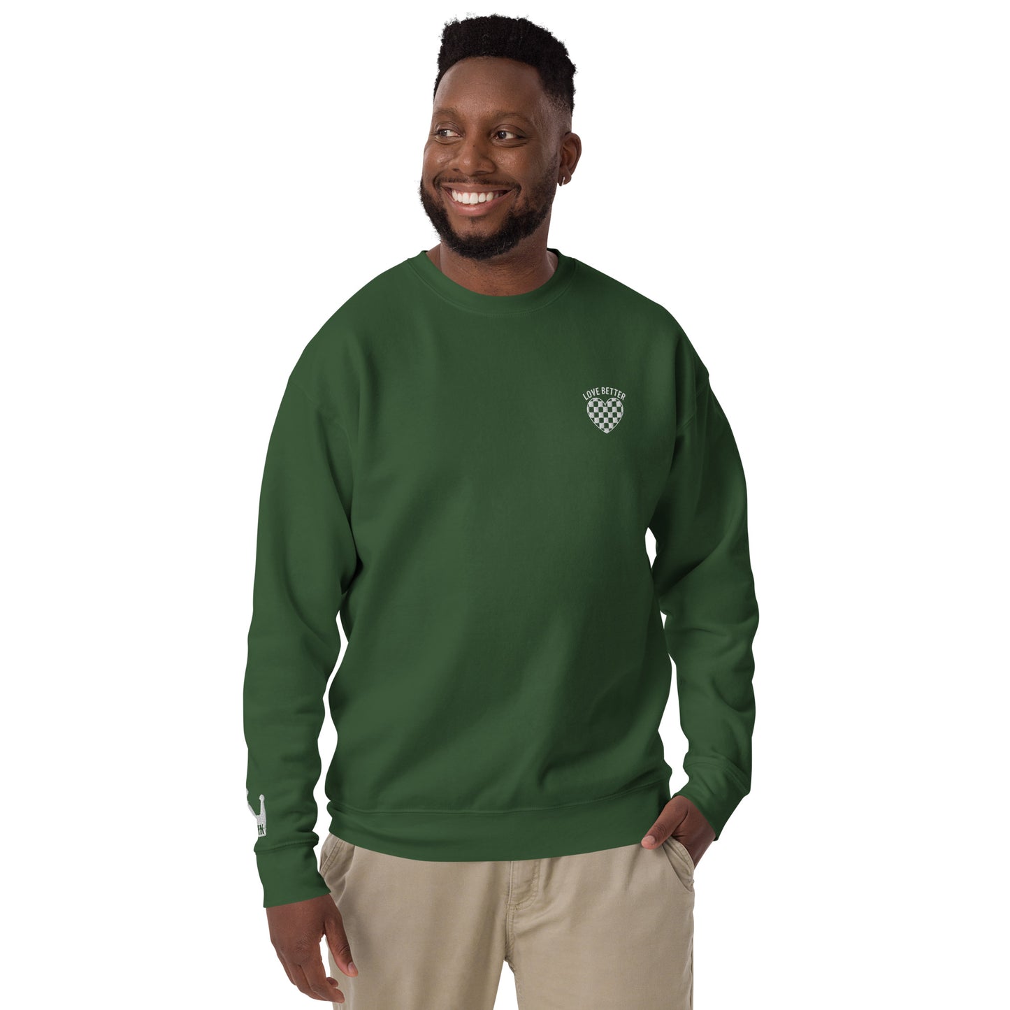 LOVE BETTER "STAPLE SWEAT" Unisex Premium Sweatshirt