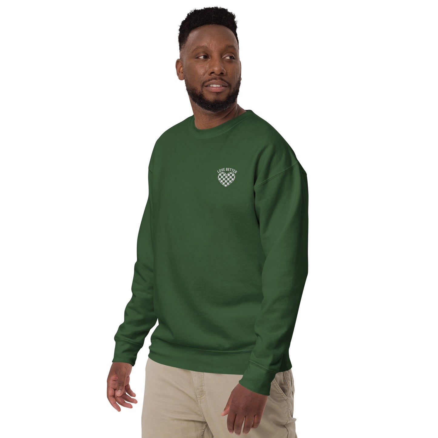 LOVE BETTER "STAPLE SWEAT" Unisex Premium Sweatshirt
