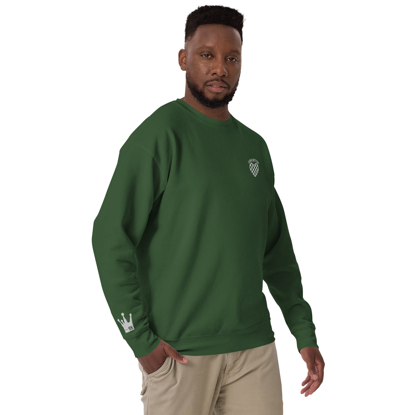 LOVE BETTER "STAPLE SWEAT" Unisex Premium Sweatshirt