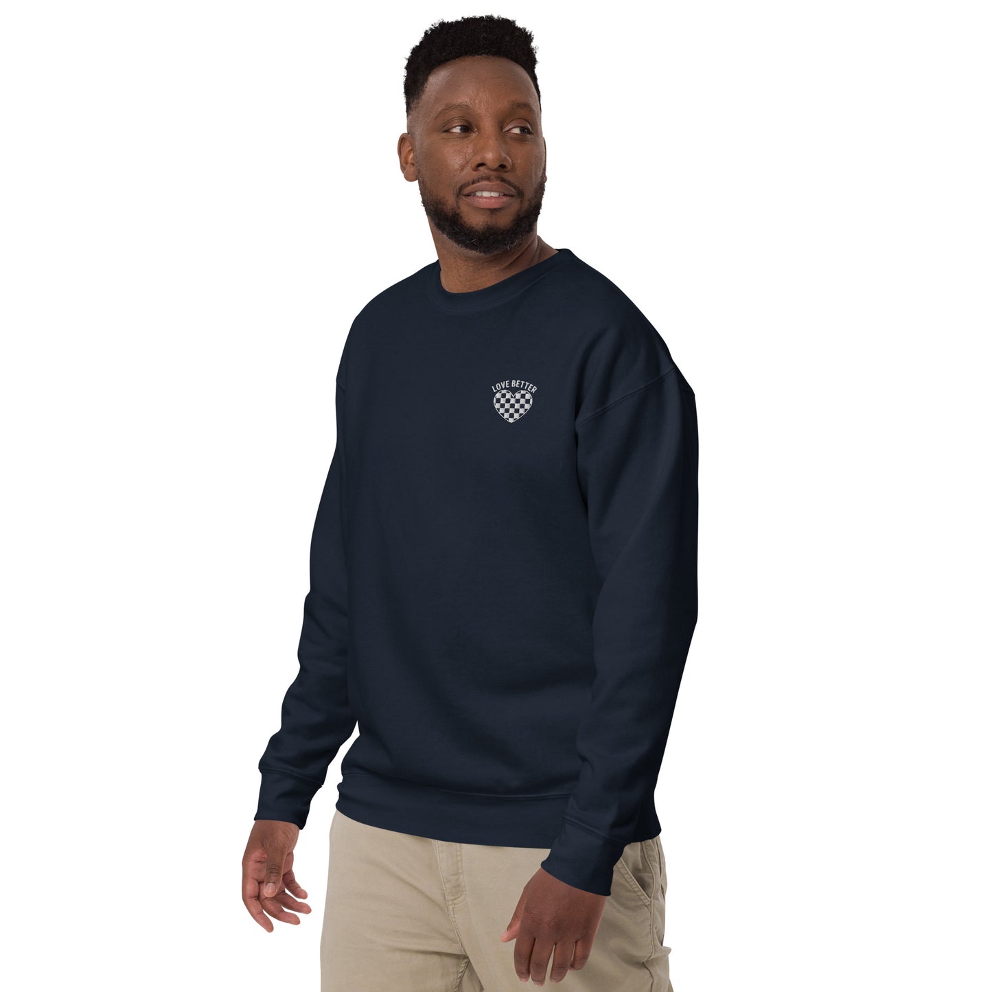 LOVE BETTER "STAPLE SWEAT" Unisex Premium Sweatshirt