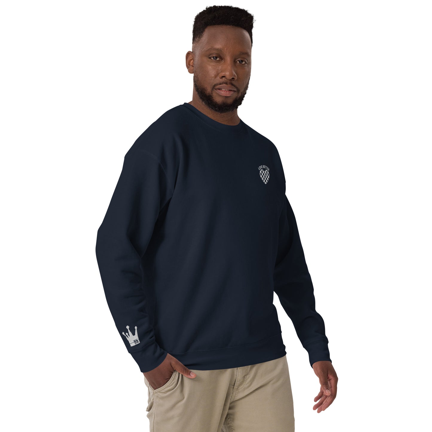 LOVE BETTER "STAPLE SWEAT" Unisex Premium Sweatshirt