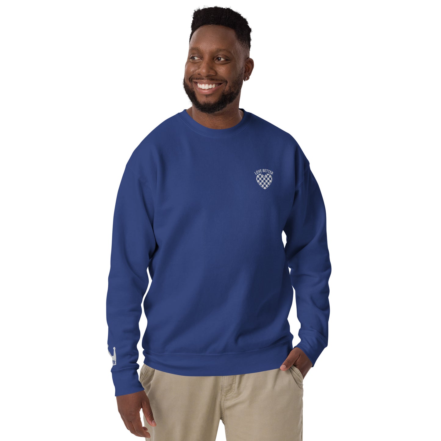 LOVE BETTER "STAPLE SWEAT" Unisex Premium Sweatshirt