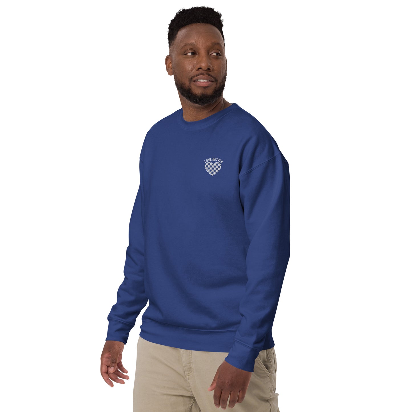 LOVE BETTER "STAPLE SWEAT" Unisex Premium Sweatshirt